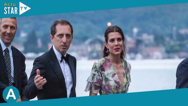 Mariage de Beatrice et Pierre Casiraghi : Charlotte Casiraghi et Gad Elmaleh beaux et amoureux, noce
