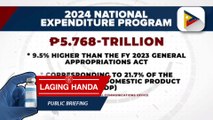 Panukalang 2024 national budget, isinumite na ng DBM sa Kamara