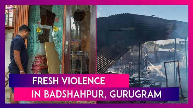Gurugram: Shops Vandalised, Restaurant Torched In Fresh Violence In Badshahpur Day After Communal Clashes In Nuh