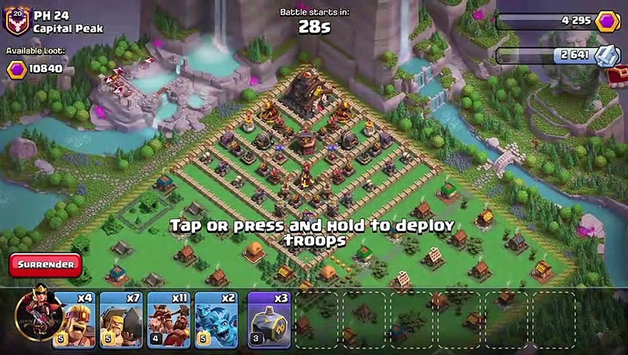 Worst Attack Ever In Clan Capital | Clash of Clans | Clan Capital | Avenger Gaming 52