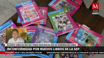 Padres de familia y políticos presentan inconformidad por nuevos libros de la SEP