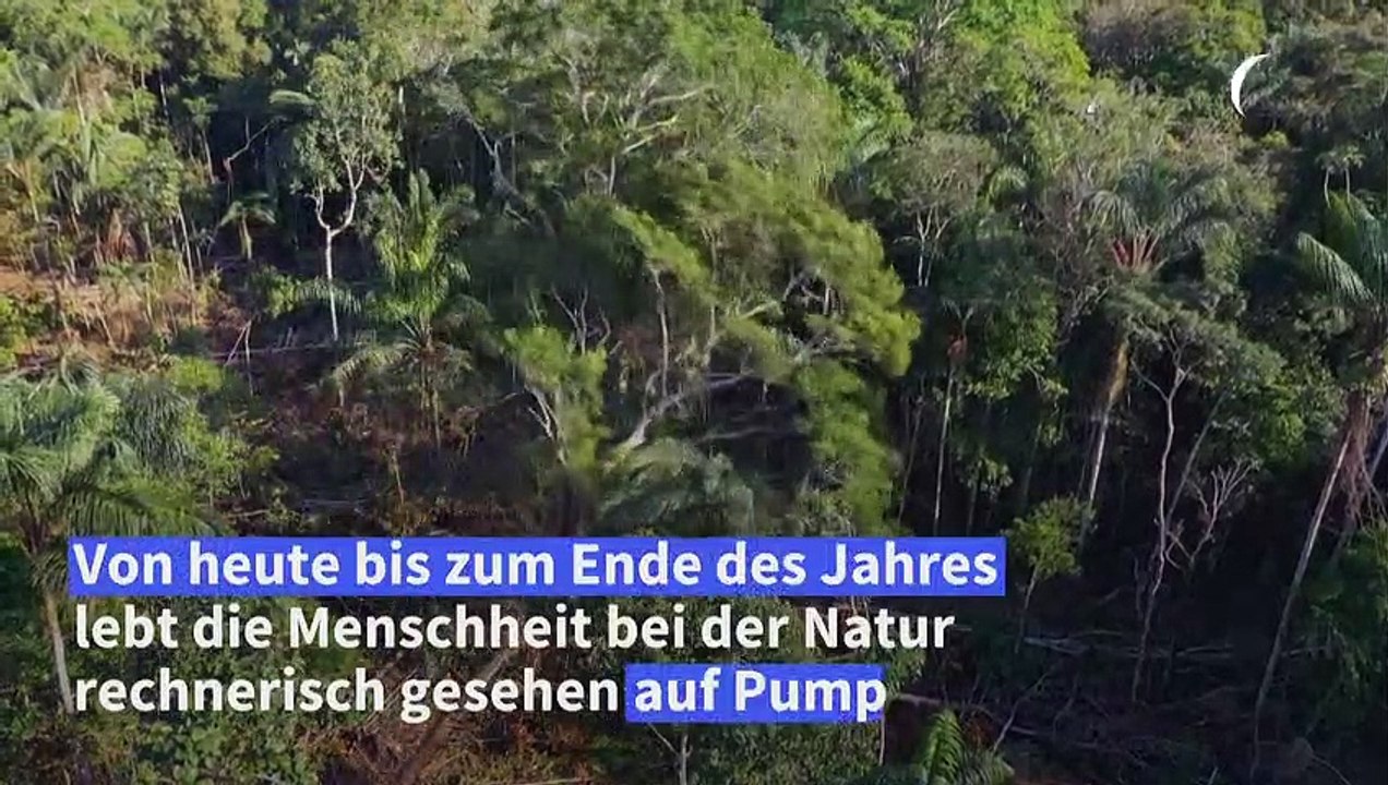Erdüberlastungstag: Die Menschheit lebt ab jetzt auf Pump