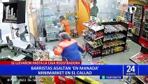 Callao: 15 delincuentes con camisetas del Sport Boys asaltan minimarket y se llevan hasta las gaseosas