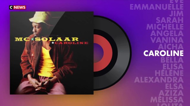 «Caroline» de MC Solaar : Les prénoms en chansons