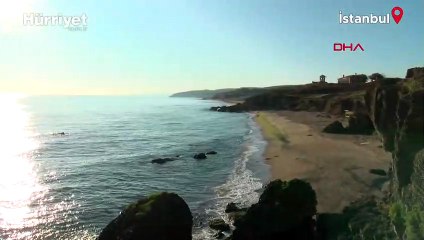 Şile'de denizde bulunan top mermileri imha ediliyor