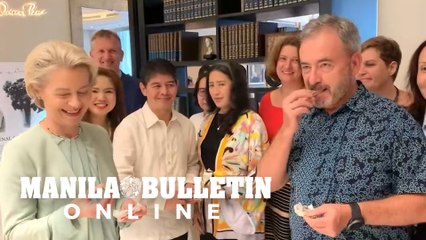 ‘It is really good’: EU leader enjoys taste of Choc Nut