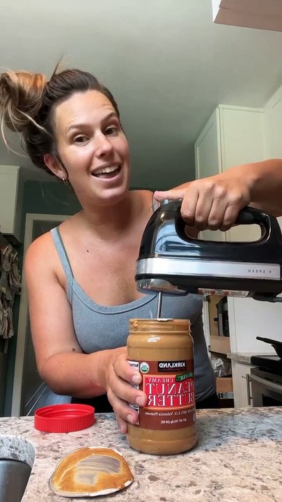 Both Hands Needed For Peanut Butter Lifehack