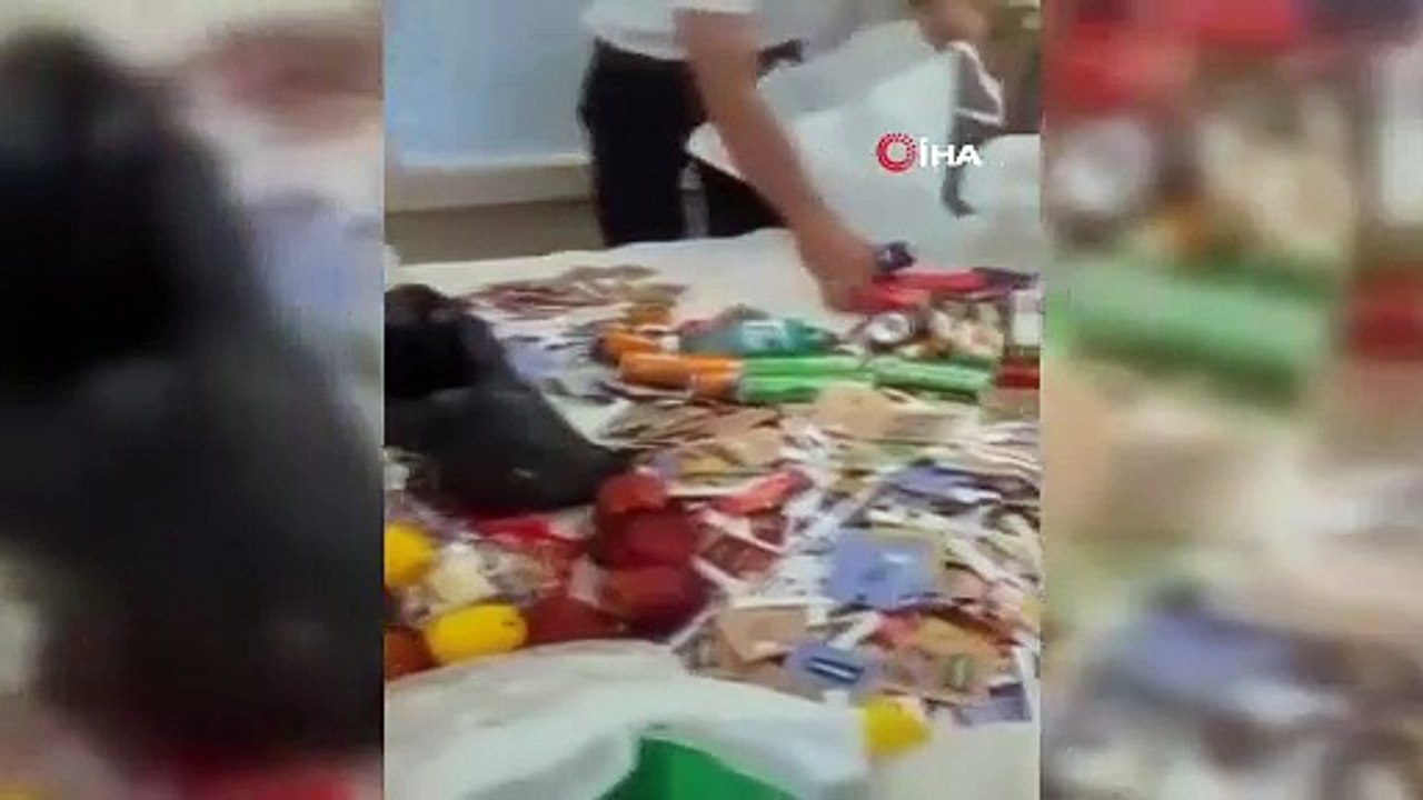 Neye uğradıklarını anlayamadılar | Sanki otel odası değil market