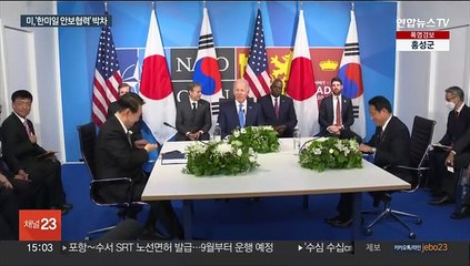 "美, 정상 공동성명에 '한일, 공격받으면 협의 의무' 문구 원해"