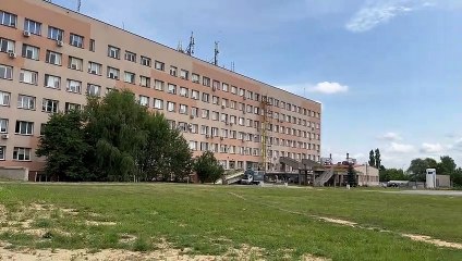 Brzesko - parking przed szpitalem