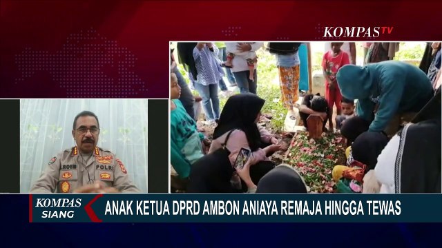 Polisi Dalami Motif Anak Ketua DPRD Ambon Aniaya Remaja Hingga Tewas, Korban Selesai Diautopsi