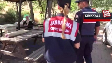 Kırıkkale'de komandolar orman yangınlarına karşı teyakkuzda