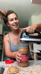 Both Hands Needed For Peanut Butter Lifehack