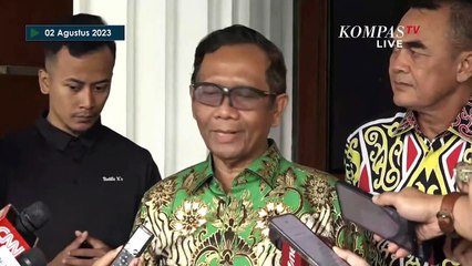 [FULL] Mahfud MD Soal Status Tersangka Panji Gumilang dan Alasan Belum Ditahan