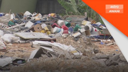 Tapak sampah haram bau macam tangki kumbahan