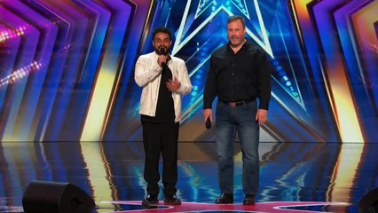 Golden Buzzer_ Gabriel Henrique's impressive high notes STUN Sofia Vergara _ Auditions _ AGT 2023 (2)
