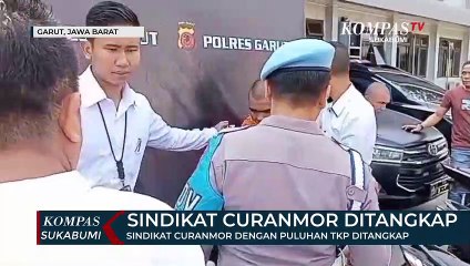 Sindikat Curanmor Dengan Puluhan TKP Ditangkap