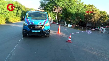 İhbarla ortaya çıkmıştı Şile'de denizde bulunan top mermileri imha ediliyor