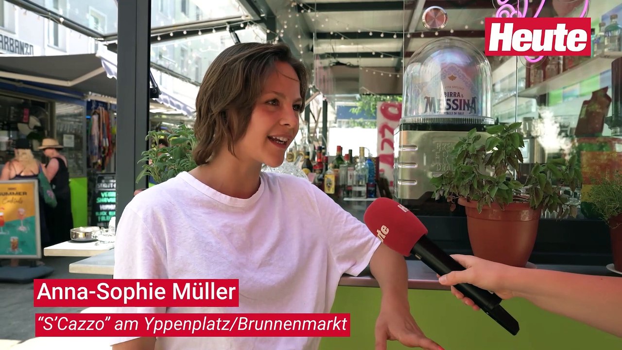 Wienerin (23) verkauft Schweinsbraten am Brunnenmarkt