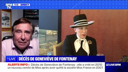 Jean-Pierre Foucault: "Geneviève de Fontenay, elle avait son petit caractère"