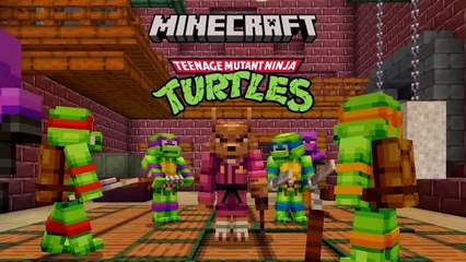 Minecraft - Teenage Mutant Ninja Turtles - DLC Trailer - Nintendo Switch