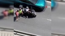 Öfkeli sürücü sopayla saldırdı