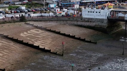 Metal detectorist rescued from mud in Herne Bay