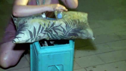 Una vecina del edificio que sufrió una explosión de gas en Valladolid trata de localizar a sus gatos