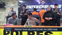 Preman Tikam Nelayan Gegara Tak Diberi Ikan