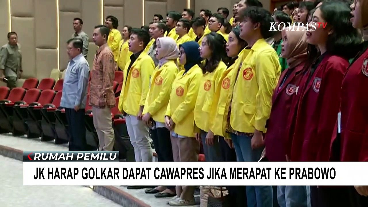 Jusuf Kalla  Harap Golkar Dapat Cawapres Jika Merapat ke Prabowo Subianto Dalam Pilpres 2024