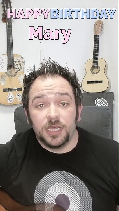 Happy Birthday, Mary! Geburtstagsgrüße an Mary