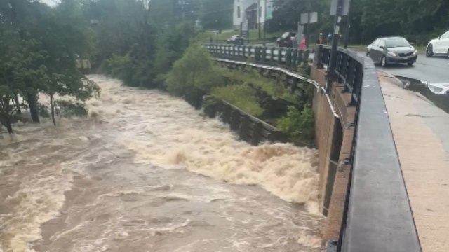 Intense flooding devastates Fish Hatchery Park in Bedford, Nova Scotia *ALARMING!*