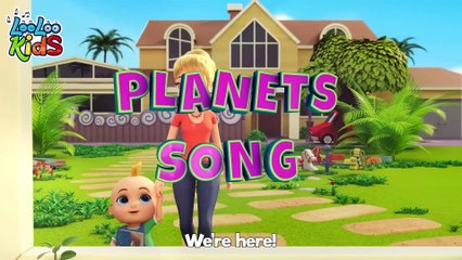 Planets Song with Johny and Friends  LooLoo Kids Nursery Rhymes and Kids Songs