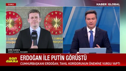 Erdoğan ve Putin arasında kritik görüşme
