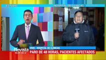 El Hospital de Clínicas para 48 horas contra su director