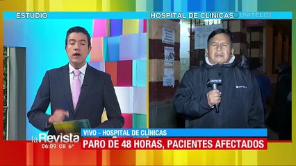 El Hospital de Clínicas para 48 horas contra su director
