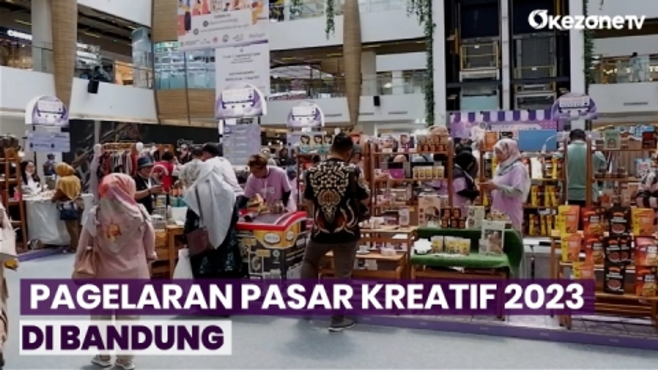Pasar Kreatif 2023 di Bandung Kembali Digelar
