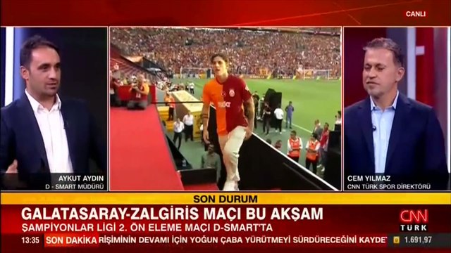 Canlı izle! Galatasaray Zalgiris D Smart canlı izle! Galatasaray Zalgiris Vilnius maçı hangi kanalda, ne zaman, saat kaçta?