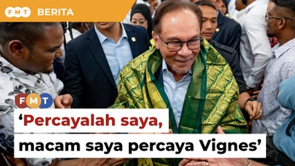 Percayalah saya seperti saya percaya Vignes, PM beritahu pemimpin MIC