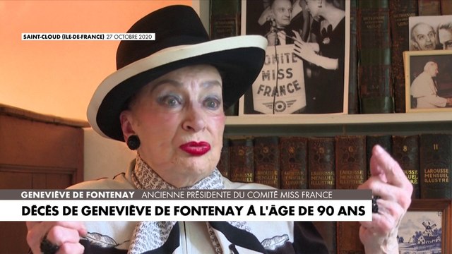 Décès de Geneviève de Fontenay à l'âge de 90 ans