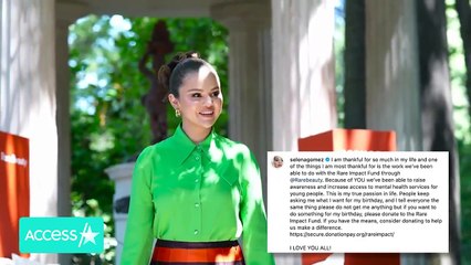 Selena Gomez-Access Hollywood