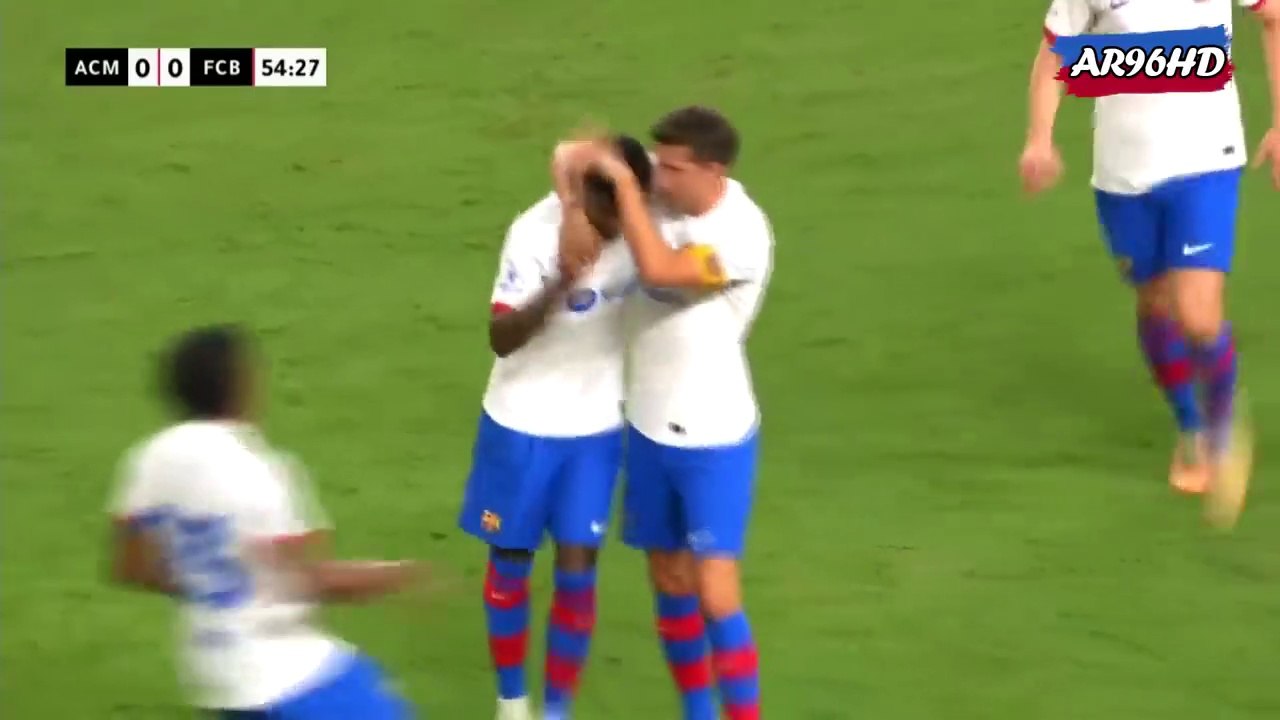 AC Milan vs Barcelona 0-1 - Full Highlights - 02.08.2023 HD