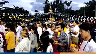 Candle-light procession on Phayao Lake | The Nation