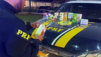 PRF intercepta produtos terapêuticos sem registro na Anvisa, em Ceilândia