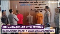 Jadi Makelar Celurit untuk Tawuran, Tiga Bocah di Jakarta Utara Diamankan Polisi