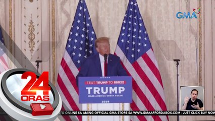 Ex-U.S. Pres. Trump, kinasuhan kaugnay sa tangkang pagbabaligtad umano sa resulta ng 2020 Elections | 24 Oras