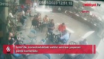 İzmir'deki İsveç Konsolosluğu'nda silahlı saldırı! Yaşanan panik kameraya yansıdı