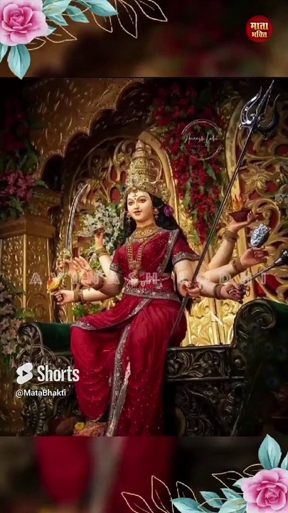 Chote Se Mere Is Ghar Mai #durgamaabhajan #fbshorts #trending #durgachalisa #explore Mata Bhakti
