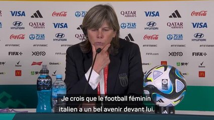 Italie - Bertolini déçue par l’élimination mais optimiste pour l’avenir