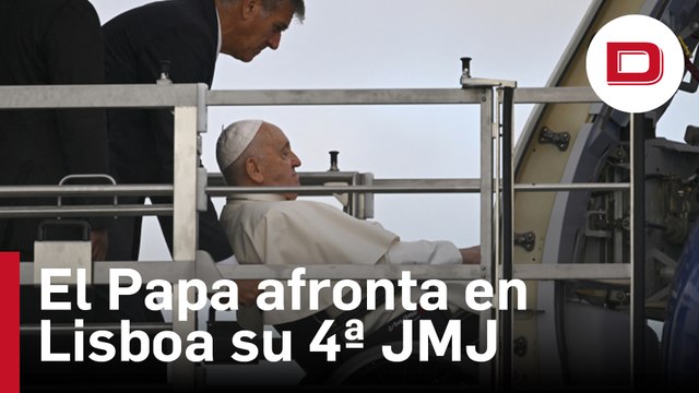 El Papa afronta en Lisboa su cuarta JMJ y el empuje de un millón de peregrinos